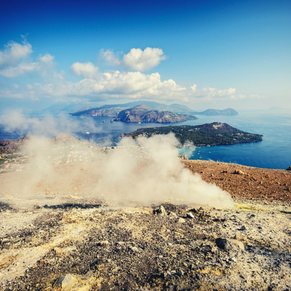 Vulcano of the Aeolian islands, photo courtesy of Jos Dielis