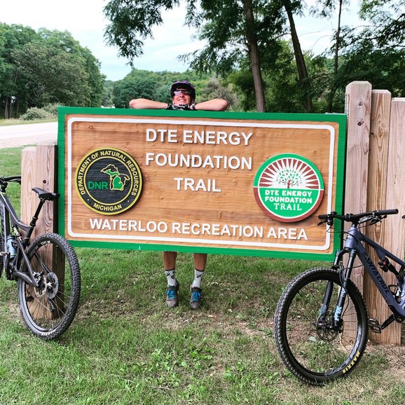DTE Trails near Ann Arbor, Michigan