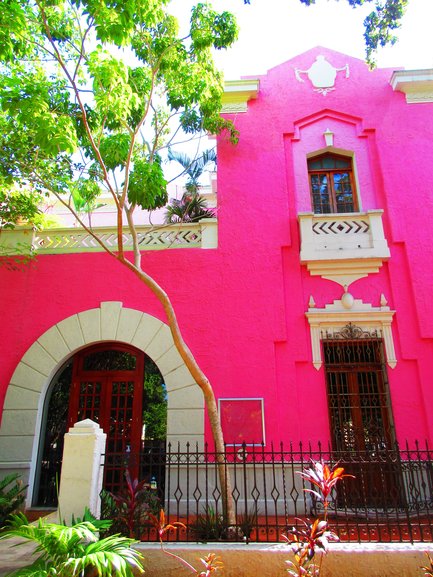 Colourful Building in Merida