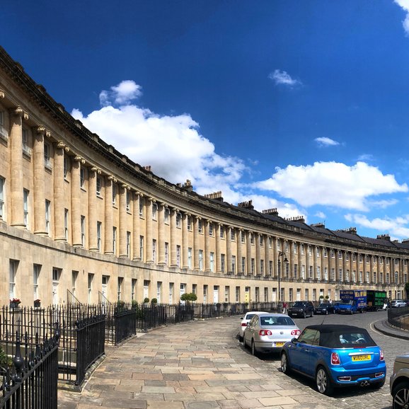 Crescent Street, Bath, England