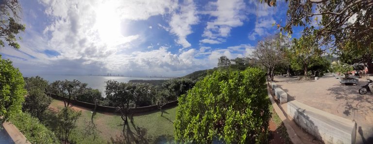 panoramic view of pagoda