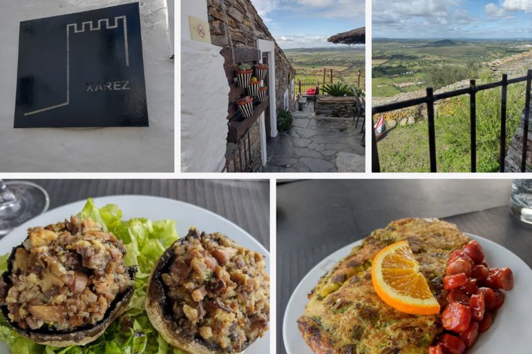 Xarez restaurant. Views and excellent food! Photos by Paul Wilcox.