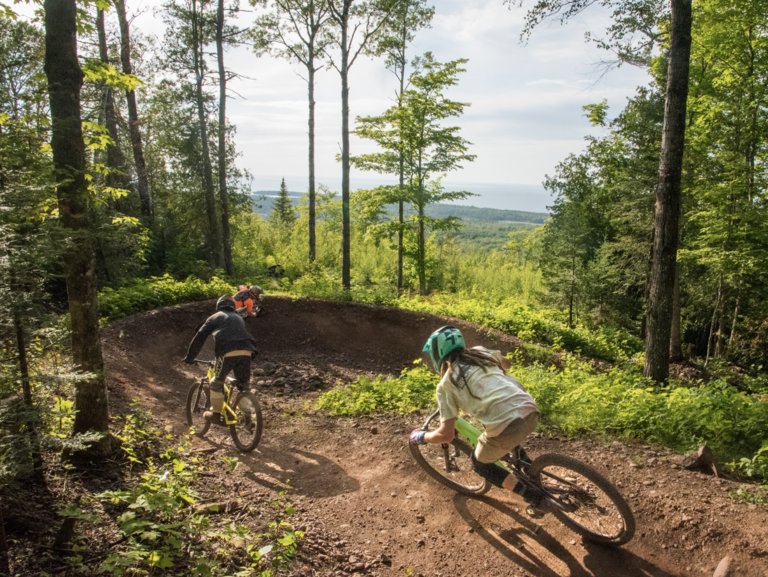 East Bluff Bike Park, Copper Harbor MI