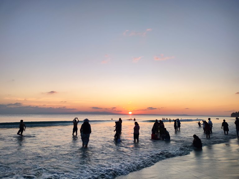 Sunset at Radhanagar Beach